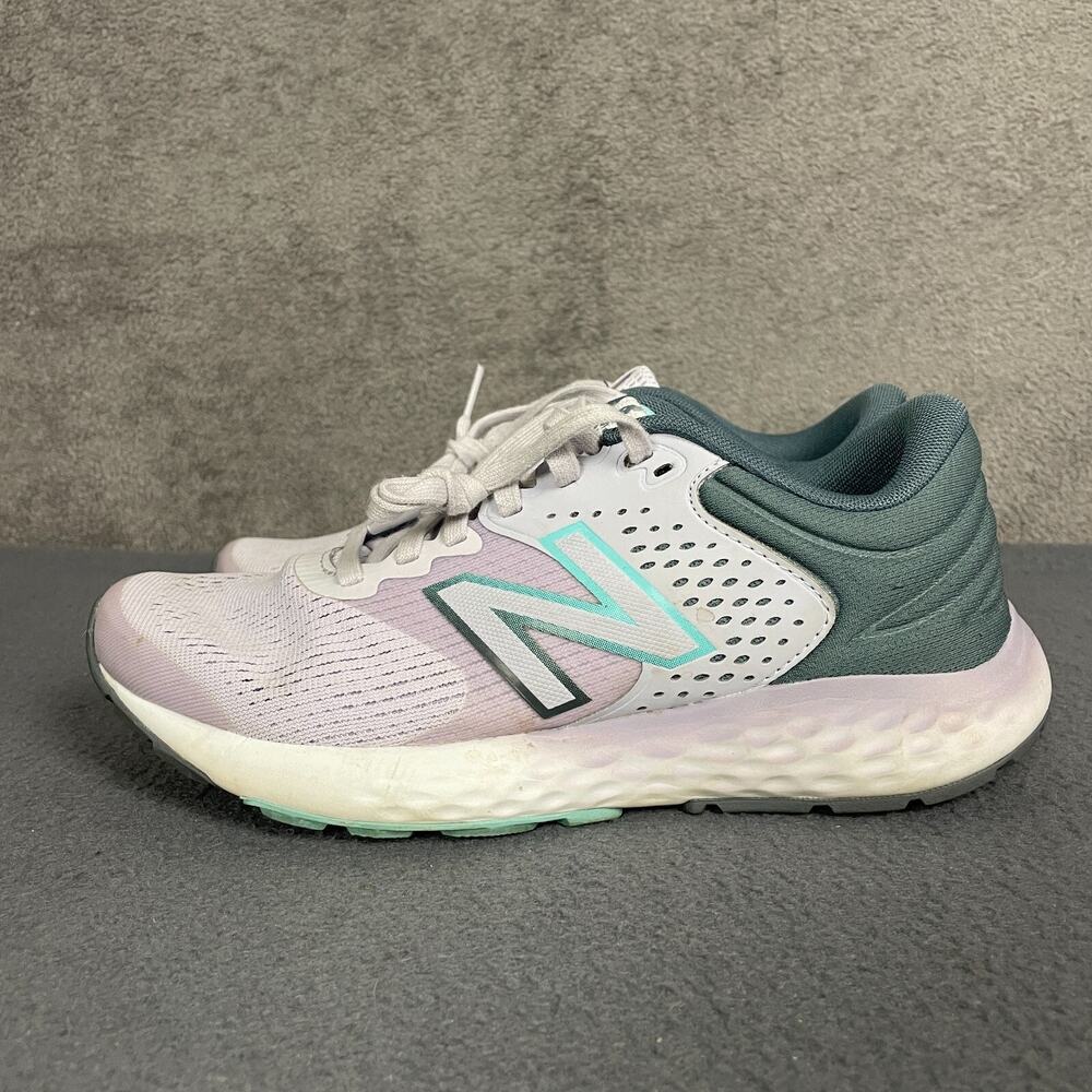 New Balance 520v7 W520RG7 Sneakers Women US 7.5 White Gray Low Top Running Shoes - Picture 7 of 14